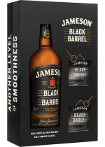 Jameson Blended Irish Whiskey Black Barrel 750Ml 80 Comes with 2 Tumbler Glasses