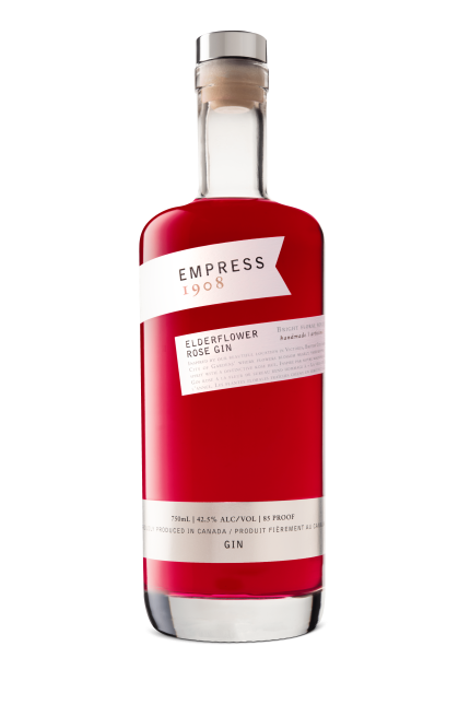 Empress 1908 Elderflower Rose Gin