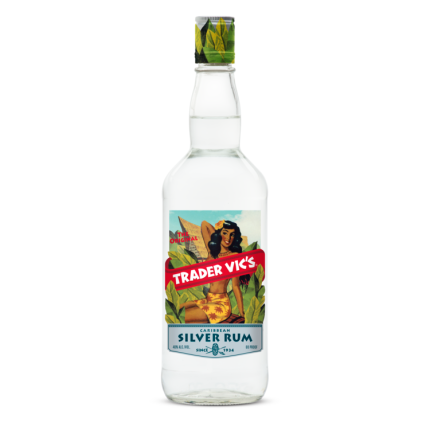 TRADER VIC'S LIGHT RUM SILVER 80 1.75L