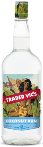 TRADER VIC'S COCONUT FLAVORED RUM 42 1L
